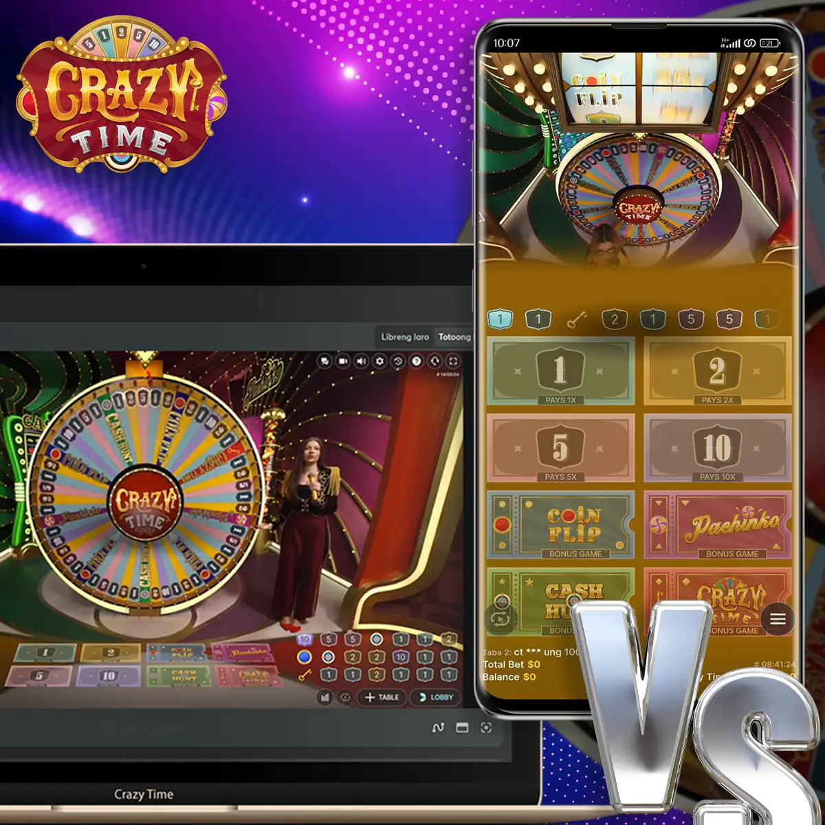 Comparison Apps and Websites for the Crazy Time Game